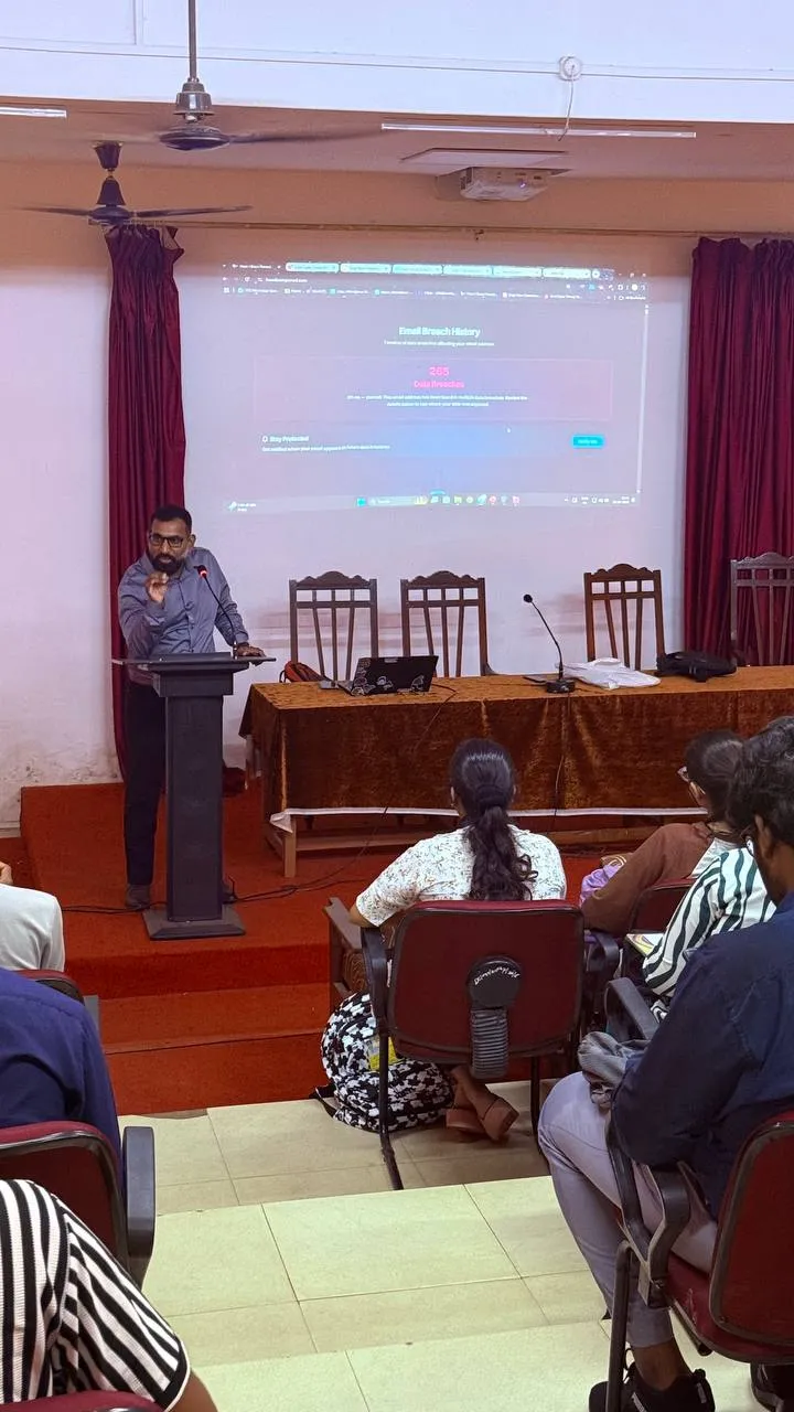 DevSecOps pipeline security workshop at Avanteia Cybersecurity Workshop Dhempe College of Arts & Science, Panjim