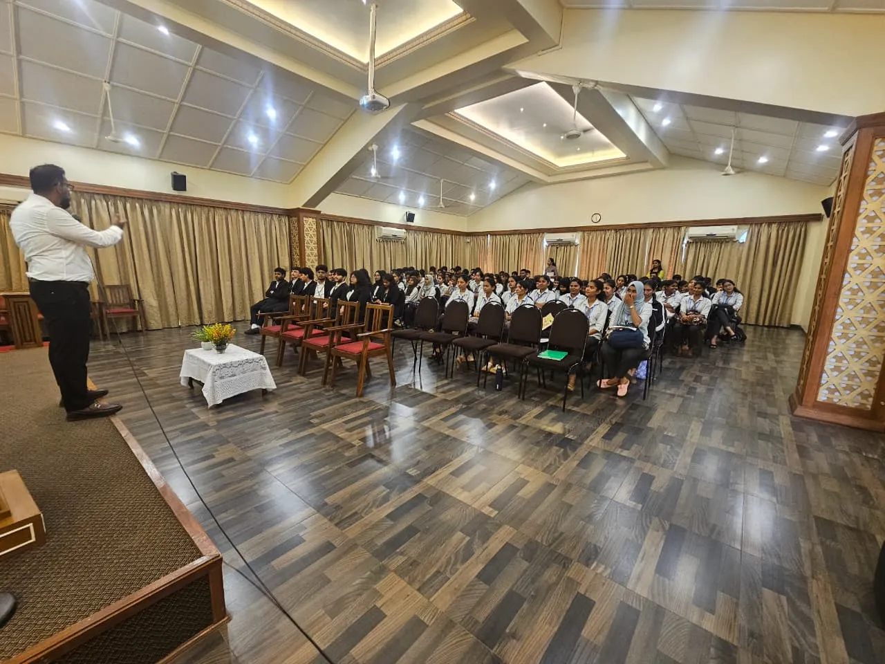 Social media safety best practices workshop at Avanteia Digital Safety Seminar Rosary College, Navelim